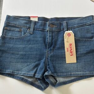 Levi's Women's Classic Blue Jean Shorts